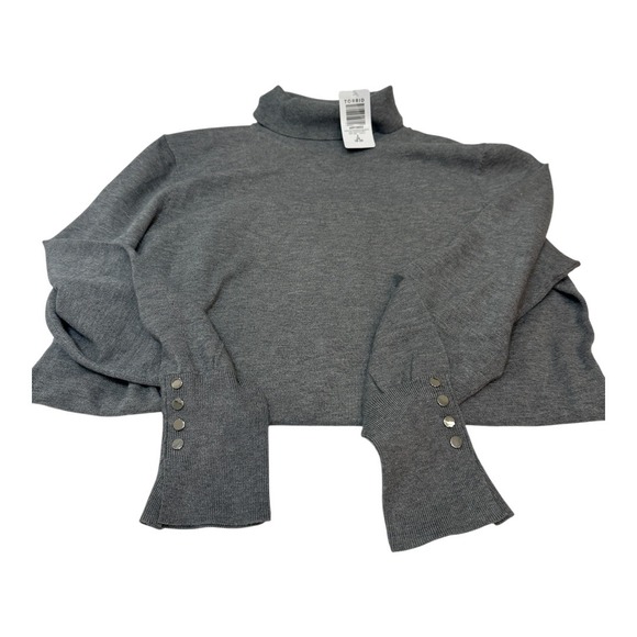 Torrid Womens 2X Gray Everyday Soft Turtleneck Pullover Sweater Plus Size‎ - Picture 3 of 13
